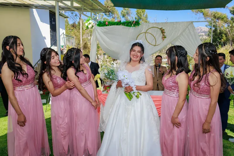Cobertura de una boda